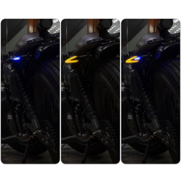 Knmaster MS-330 Sarı Mavi Sinyal Takımı - Resim 3