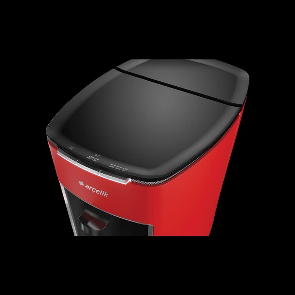 Arçelik K 3400 Kırmızı Midi Telve Türk Kahve Makinesi - 3