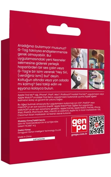 Gnp G-TAG Akıllı Takip Cihazı Beyaz - 3