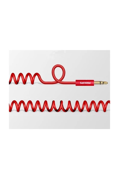Philips  mstfx 3.5 Mm Jack Spiral Aux Ses Kablosu - 1 Mt smodelix 850662 - 3