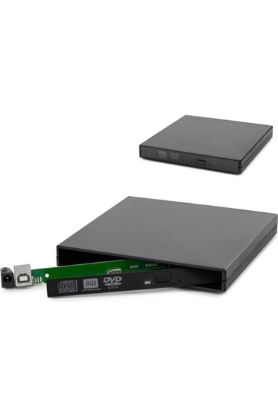 Bluesery  Bs-981 Harici Dvd Cd Okuyucu Yazıcı Cd Rw Dvd Rw Wiriter External - 2