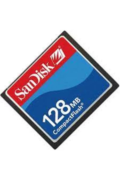 evotech  Sandisk Cf 128 MB Compact Flash Kart - 2