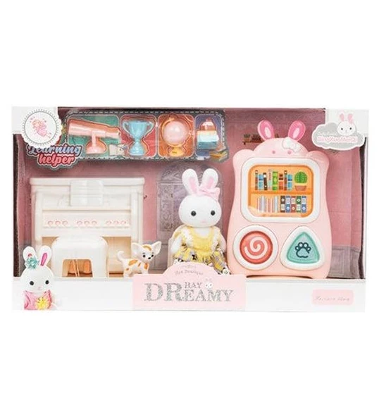 6670 Bay Dreamy Mini Tavşan Okul Seti