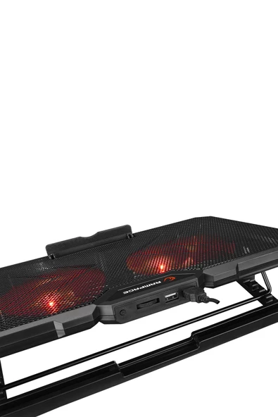 Rampage  Ad-rc12 Gamezone Siyah 2 Fan 2 Usb Rgb Işıklı 15"-17" Notebook Soğutucu Stand - 6