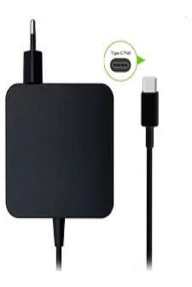 Bluesery  Huawei MateBook D15 B0HB-WAX9 (BOHBWAX9) UYULU ADAPTÖR 65W (TYPE-C) - Resim 3