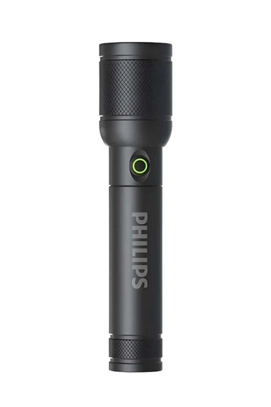 Philips  SFL6168 20W 1000 Lümen Şarj Edilebilir LED El Feneri Siyah (350MT Menzil, IP44) (Ramwhite Garantili)