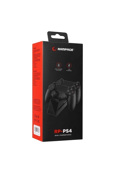 Rampage  Rp-ps4 Playstation 4 Kablolu Şarj Istasyonu - 6