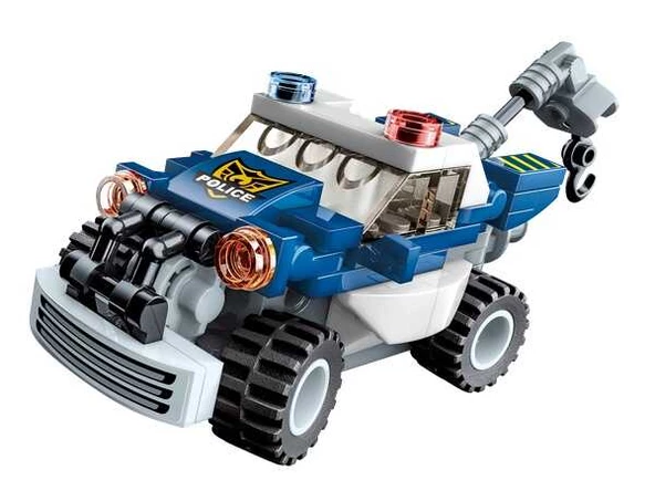 Qman Polis Arabası Lego 41104-2 70 Parça