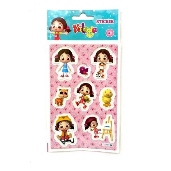 Niloya Puffy Sticker Orta Boy