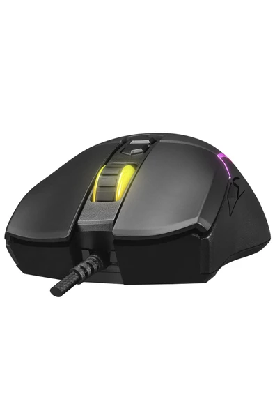 Rampage Smx-r28 Cool Rgb Işıklı Macro 7200dpi / 1000hz Gaming Oyuncu Mouse Profesyonel Mouse - 7