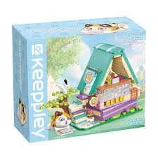 Keeppley Lovely Street Calico Cat Comic House KP28017