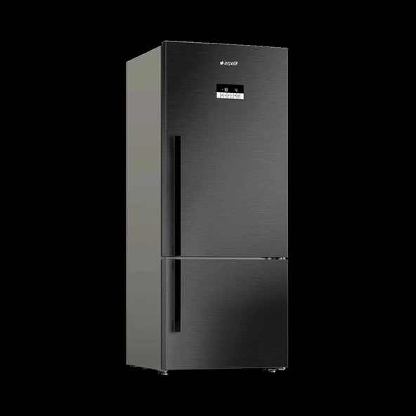 Arçelik 274580 EDI No-Frost Çift Kapılı İnoks Buzdolabı