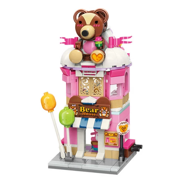 Keeppley City Corner Kit – Teddy Bear Store KP0109
