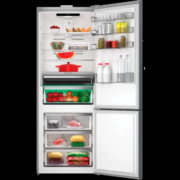 Arçelik 270561 EI Kombi Tipi No-Frost İnoks Buzdolabı - 4