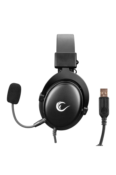 Rampage R36 Drop Siyah 7.1 Gaming Mikrofonlu Kulaklık - 3