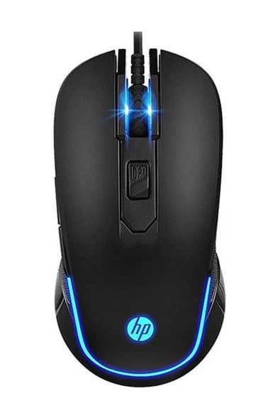 HP  M200 2400 Dpi Kablolu Gaming Mouse Led Işıklı