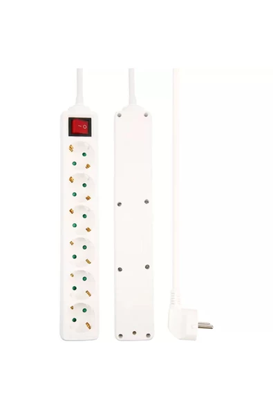 Philips  Sps1060a/513500w 16a 6'lı Priz 2 Mt - 3