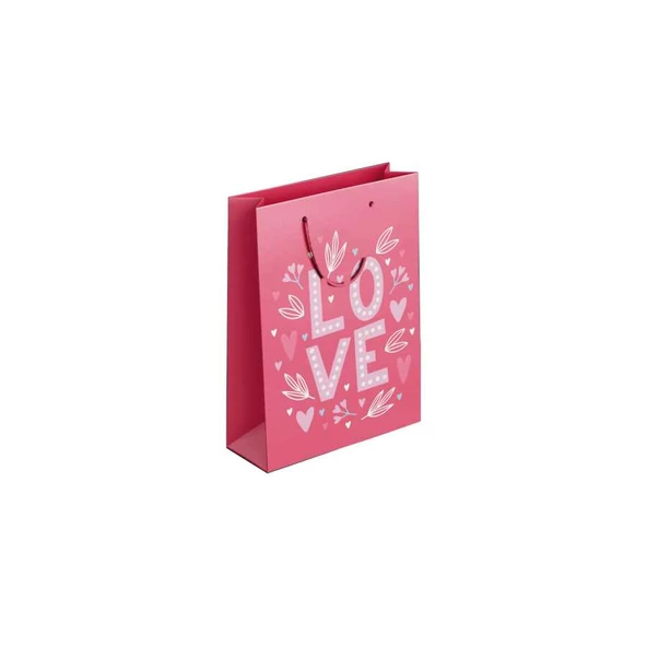 Keskin Color Karton Çanta D4 Love 170016-99