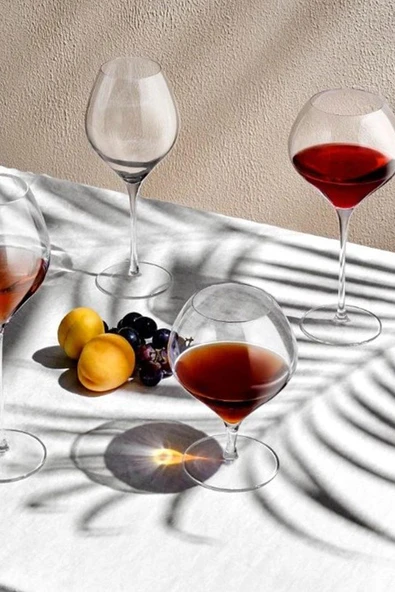 Paşabahçe 6 Lı Kristal  Nude Fantasy Konyak Bardağı 66103 870 cc - Resim 2