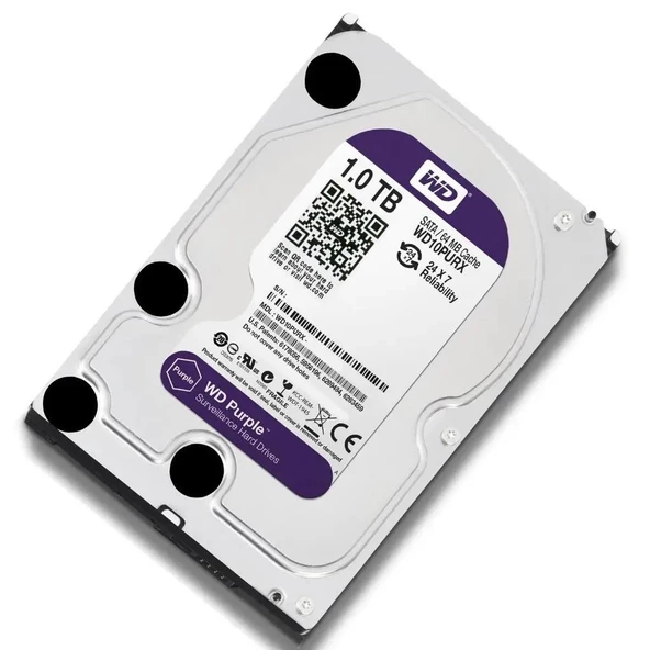 Western Digital Purple WD10PURX Sata 3.0 5400 Rpm 3.5" 1 TB Harddisk - 2