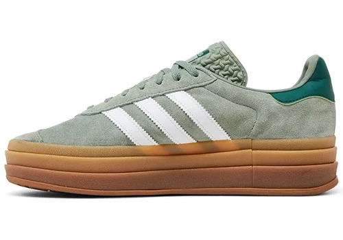 Adidas Gazelle Bold  Silver Green - Resim 2