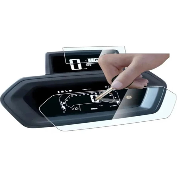 Yamaha Yeni X Max Tech Max Kilometre Gösterge 9H Nano Ekran Koruyucu 2023-2024 Uyumlu - 2