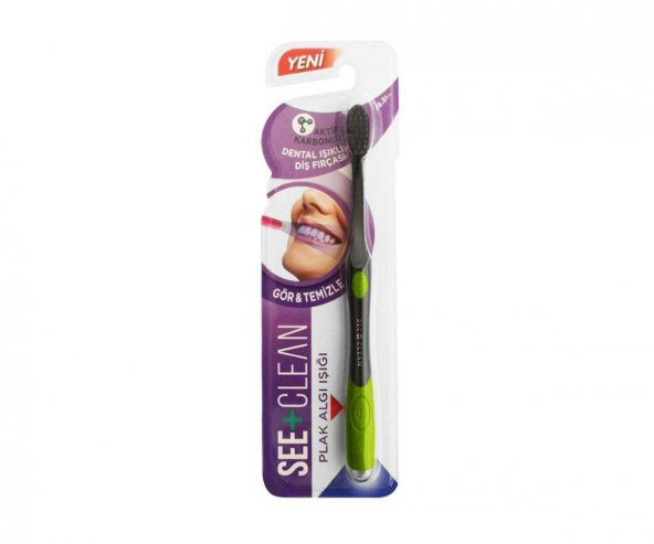 See Clean Dental Işıklı Diş Fırçası - Yeşil