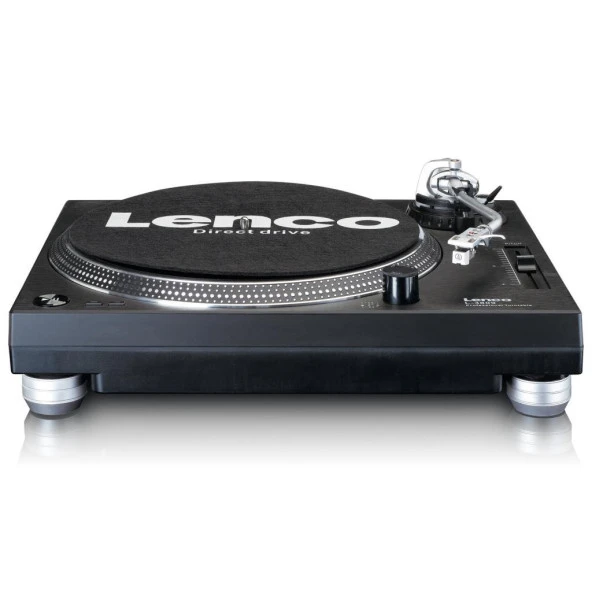 Lenco L-3809 Siyah Pikap Direct Drive Motorlu USB Bağlantılı Plak Çalar - 6
