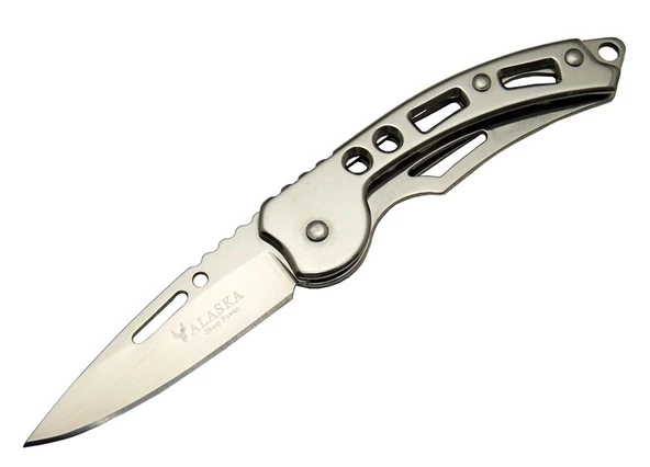 Alaska SDR 10 Gri Kamp Çakı 15cm - Manuel