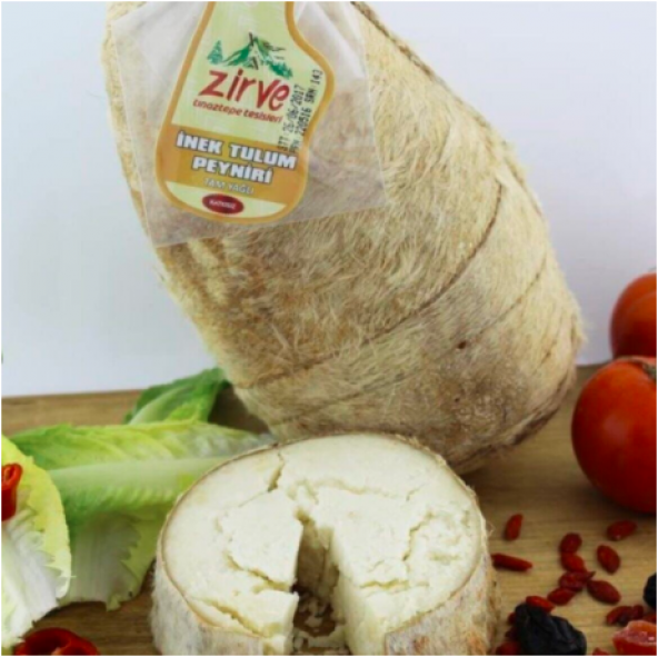 Zirveden Gelsin İnek Deri Tulum Obruk Peyniri 1 KG
