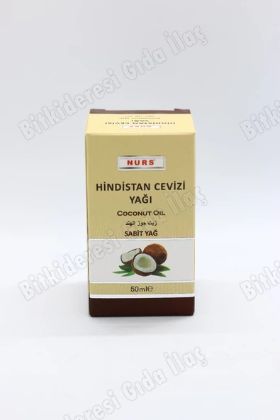 NURS LOKMAN HİNDİSTAN CEVİZİ YAĞI 50 ML SAF VE SOĞUK SIKIM