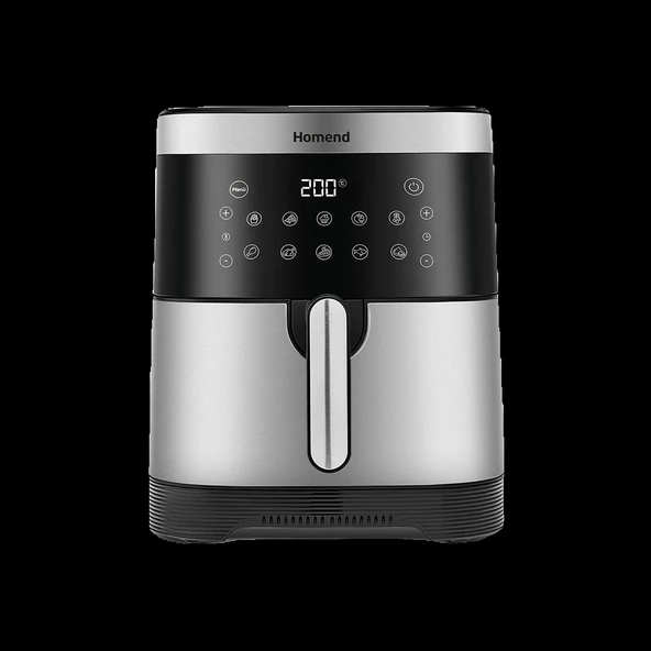 Homend Airfryday Inox 2512H XXXL Dokunmatik Ekran 10 Programlı Airfryer