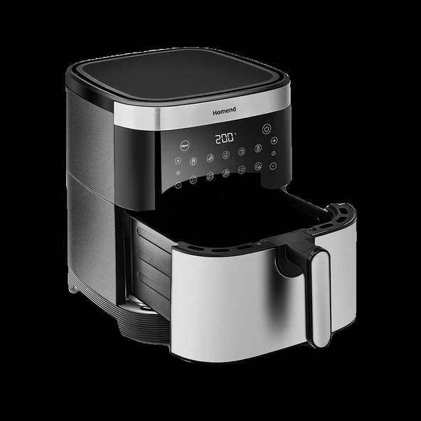 Homend Airfryday Inox 2512H XXXL Dokunmatik Ekran 10 Programlı Airfryer - 2