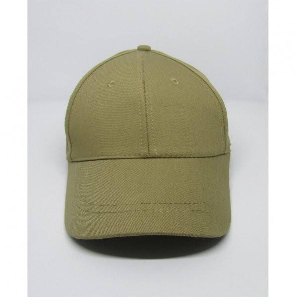 unisex koyu bej şapka ayarlanabilir model