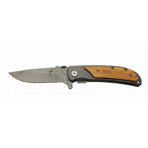 Browning 338B Çakı Damascus 21.5 cm Manuel