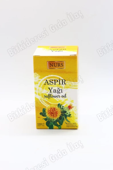 NURS LOKMAN  ASPİR YAĞI 50 ML SAF VE SOĞUK SIKIM