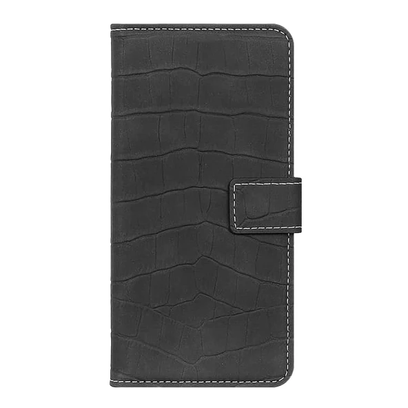 iPhone 6 / 6s Kılıf Kroko Desen Kapaklı Cüzdanlı - 11