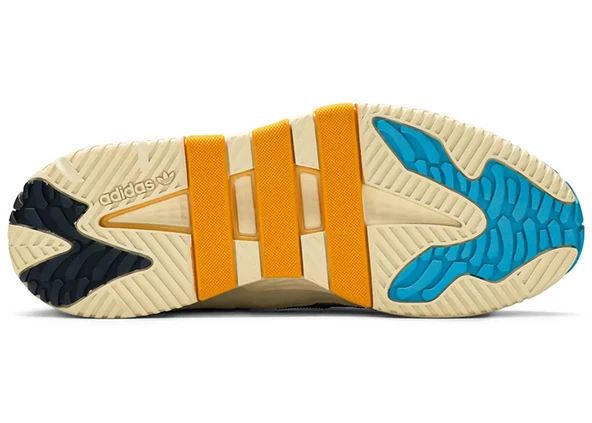 adidas Niteball Cream White Cyan - 5