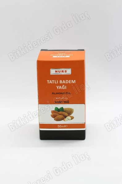 NURS LOKMAN TATLI BADEM YAĞI 50 ML SAF VE SOĞUK SIKIM ürün görseli