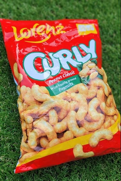 Lorenz Curly Peanut Classic Corn Chips 120g