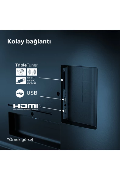 Philips 32PHS6009 HD 32"  82 Ekran Uydu Alıcılı Smart LED TV - 7