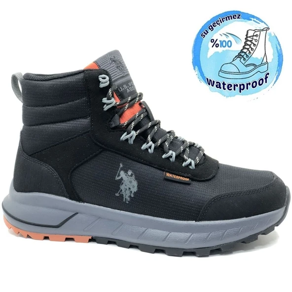 U.S. Polo Assn Elha Outdoor WaterProof Erkek Bot - Resim 7