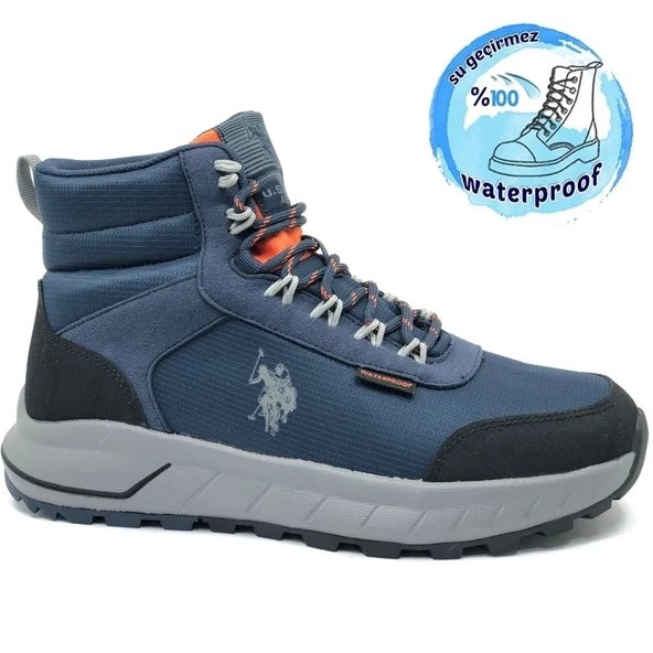 U.S. Polo Assn Elha Outdoor WaterProof Erkek Bot - Resim 8