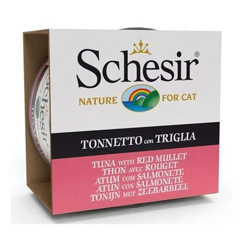 Schesir C277 Jelly Ton Balıklı ve Barbunya Kedi Konservesi 85 Gr - Resim 4