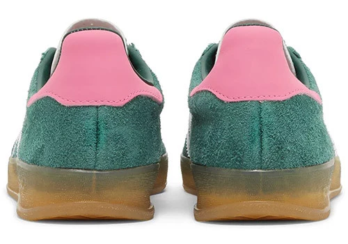 Adidas Gazelle Green Pink - Resim 5