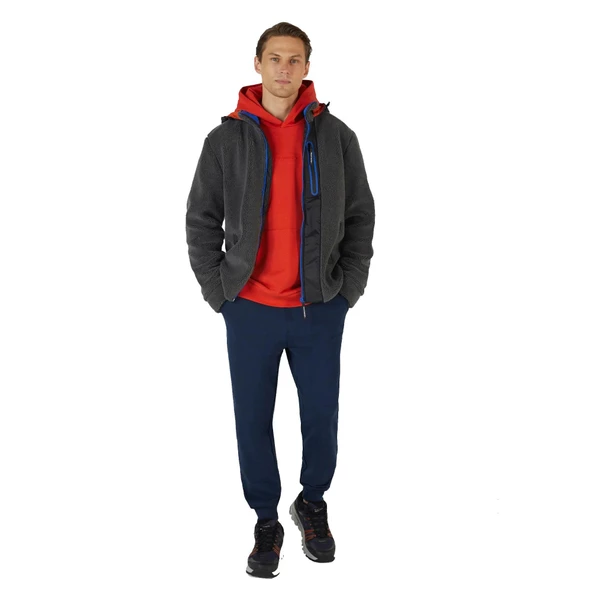 Skechers S242039 M Outdoor Fleece Full Zip Sherpa Erkek Günlük Mont - 4