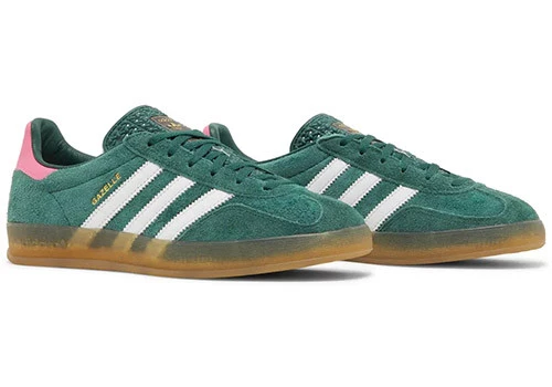 Adidas Gazelle Green Pink - Resim 4