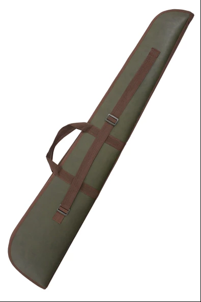 Lüks Tüfek Kılıfı - Savage - Cepli - Koyu Haki - 66 Namlu - Resim 2