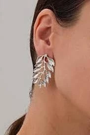 Kadın Özel Tasarım Yaprak Model Küpe ZYN5 ürün görseli