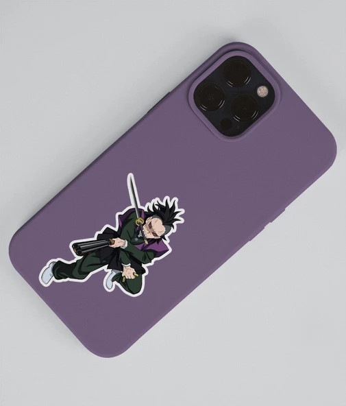 Demon Slayer Sanemi Shinazugawa - Genya Shinazugawa 2 Li Set Anime Sticker Çıkartma - 2